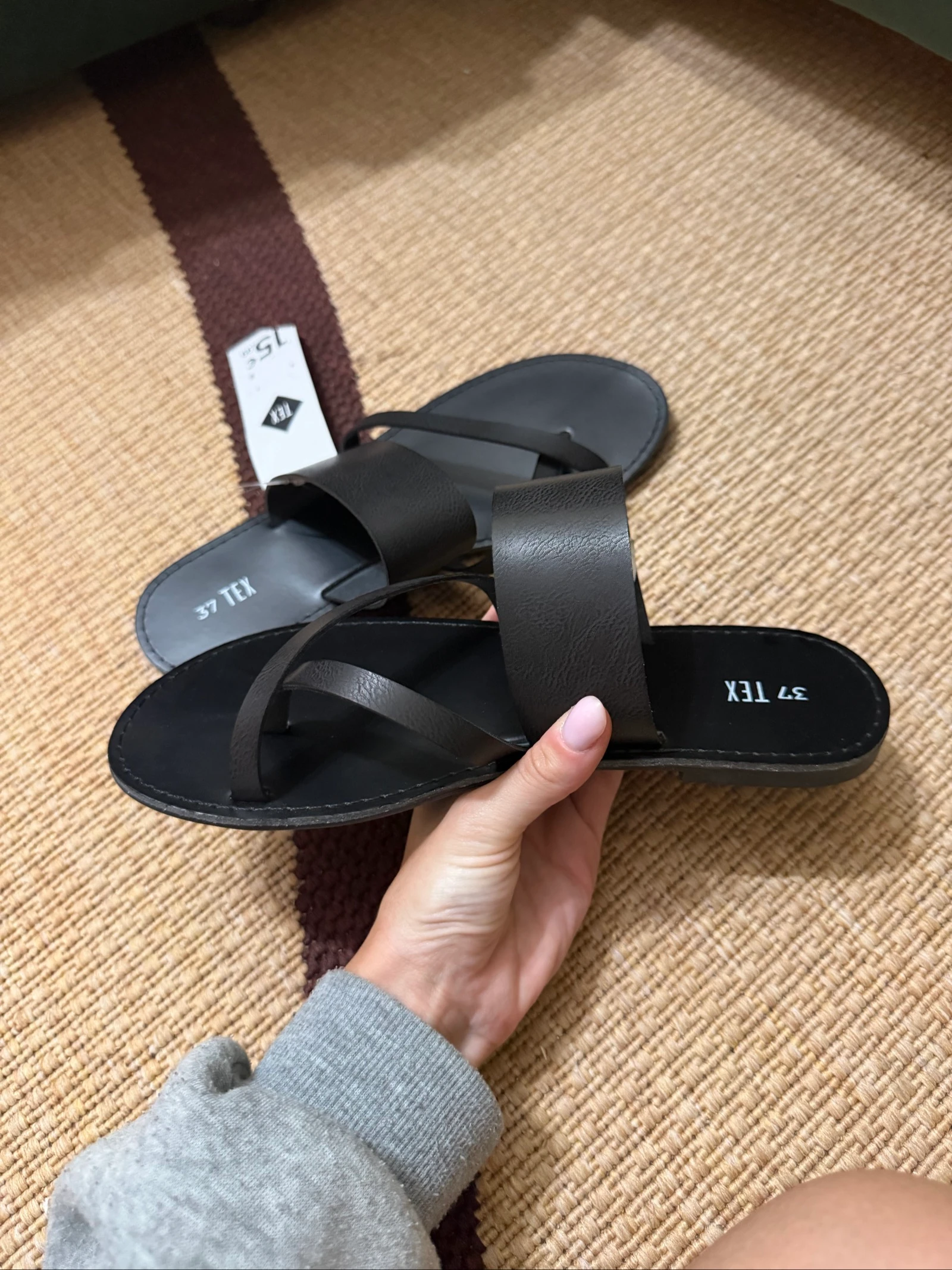Nieuwe lederen strandsandalen – photo 4